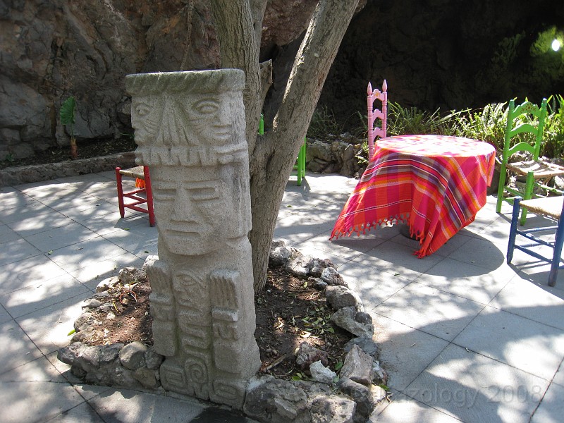 Mexico Pyramids - Mexico City 2009 1205.jpg - A trip to the Teotihuacan area of Mexico to visit the pyramids. A vast complex and a great climb to the top. This was followed by lunch in a cave, then a visit to the historical center of Mexico City. March 2009.